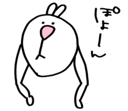 rabbit is not busy sticker #5376180