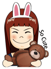 99 Points Girl sticker #5376557