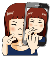 99 Points Girl sticker #5376559