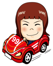 99 Points Girl sticker #5376563