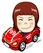 99 Points Girl sticker #5376563