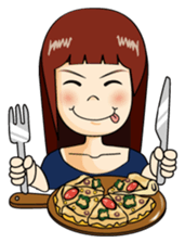 99 Points Girl sticker #5376564