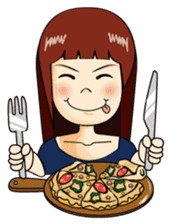 99 Points Girl sticker #5376564