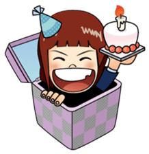 99 Points Girl sticker #5376566