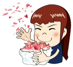 99 Points Girl sticker #5376583