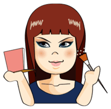 99 Points Girl sticker #5376590