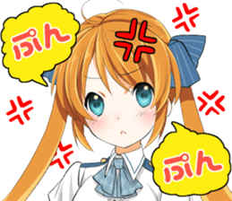 Daily life of the girl sticker #5376876