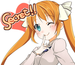 Daily life of the girl sticker #5376877