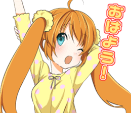 Daily life of the girl sticker #5376879