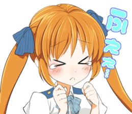 Daily life of the girl sticker #5376882