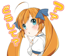 Daily life of the girl sticker #5376884