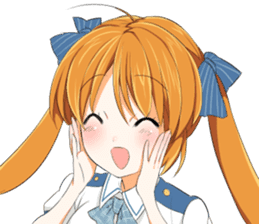 Daily life of the girl sticker #5376885