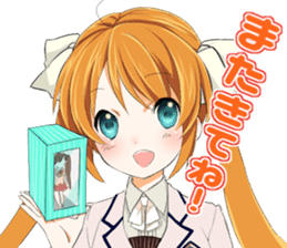 Daily life of the girl sticker #5376886