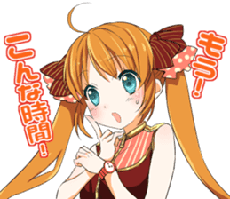 Daily life of the girl sticker #5376891