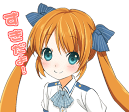 Daily life of the girl sticker #5376893