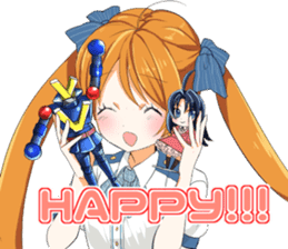 Daily life of the girl sticker #5376895