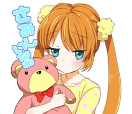 Daily life of the girl sticker #5376897