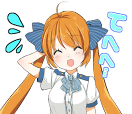 Daily life of the girl sticker #5376900