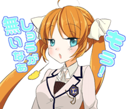 Daily life of the girl sticker #5376903