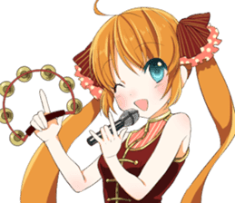 Daily life of the girl sticker #5376904