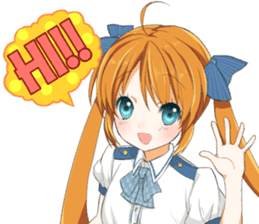 Daily life of the girl sticker #5376913