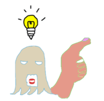 Mami Mume monster sticker #5377262