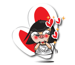 Emo Piggy sticker #5377357