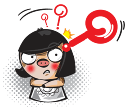 Emo Piggy sticker #5377362