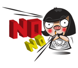 Emo Piggy sticker #5377365