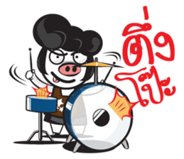 Emo Piggy sticker #5377371