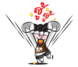 Emo Piggy sticker #5377389