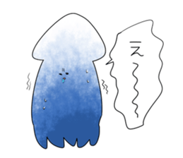 Squid cool Sticker sticker #5377889
