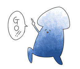 Squid cool Sticker sticker #5377894