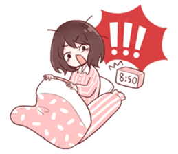 The true story of life in the university sticker #5377960