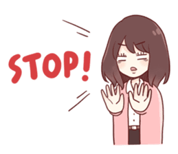 The true story of life in the university sticker #5377966