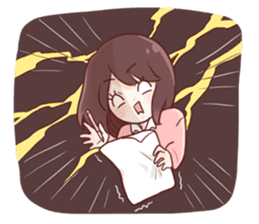 The true story of life in the university sticker #5377967