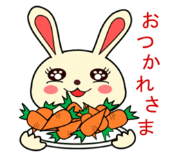a rabbit called "MIMIPON" ver.2 sticker #5378276