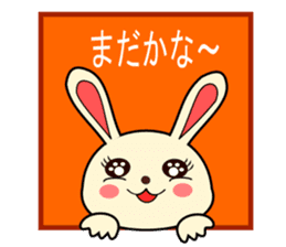 a rabbit called "MIMIPON" ver.2 sticker #5378286