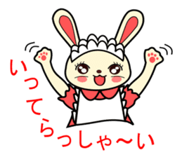 a rabbit called "MIMIPON" ver.2 sticker #5378304