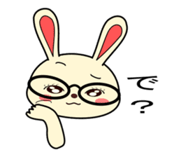 a rabbit called "MIMIPON" ver.2 sticker #5378315