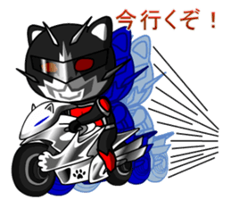 Justice Kitty VS Pink Bare Darkside sticker #5378320