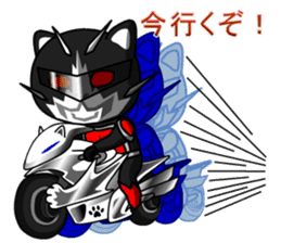 Justice Kitty VS Pink Bare Darkside sticker #5378320