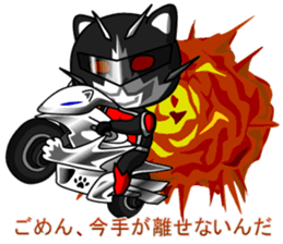 Justice Kitty VS Pink Bare Darkside sticker #5378322