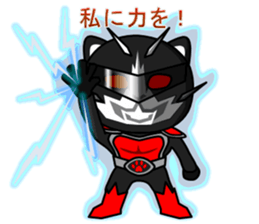 Justice Kitty VS Pink Bare Darkside sticker #5378325