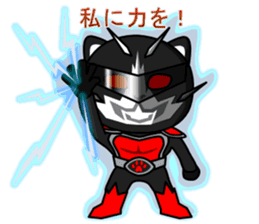 Justice Kitty VS Pink Bare Darkside sticker #5378325