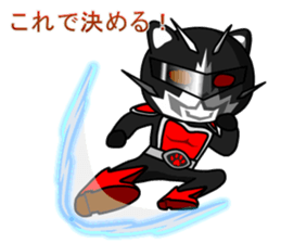 Justice Kitty VS Pink Bare Darkside sticker #5378327