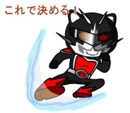 Justice Kitty VS Pink Bare Darkside sticker #5378327