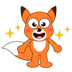 Always cheerful fox