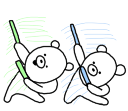 Kumata of the forest.3 sticker #5379951