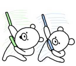 Kumata of the forest.3 sticker #5379951